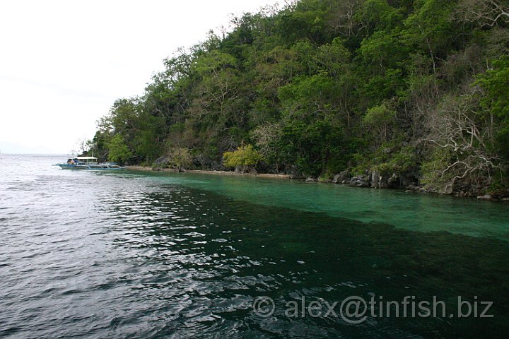 Coron 0131.JPG - Site of the gunboat